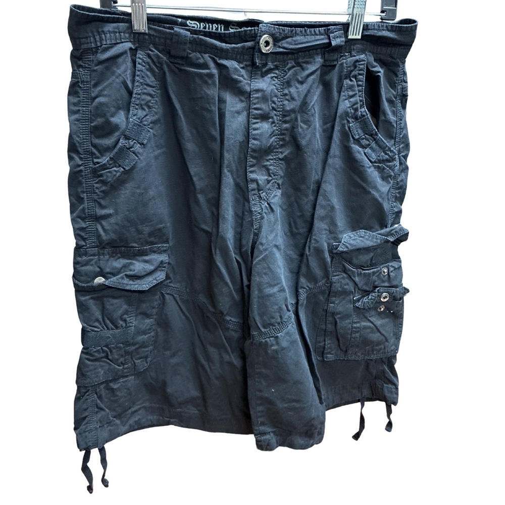 Men's Dark Gray Cargo Shorts